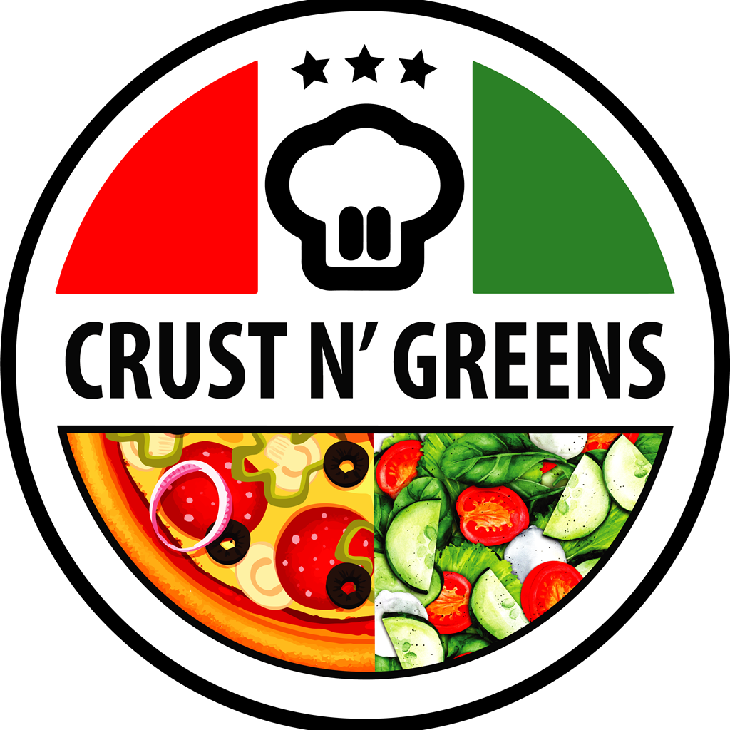 CRUST N' GREENS Logo